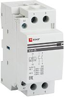 Контактор модульный EKF PROxima КМ 2п 2НО 25А 230В АС картинка